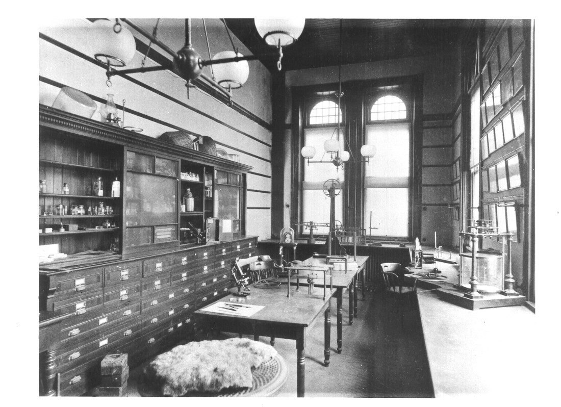 G. Stanley Hall’s laboratory at Johns Hopkins — first psychology lab in U.S.