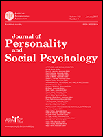Journal of Personality and Social Psychology cover